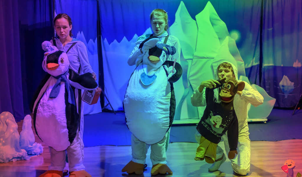 Игровые занятия для малышей в Антарктиде Snow&Show