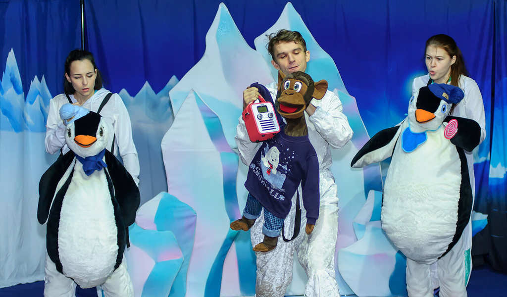 Сказочное представление Антарктида Snow&Show